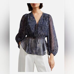 NWT Ted Baker Mildred blouse size 6